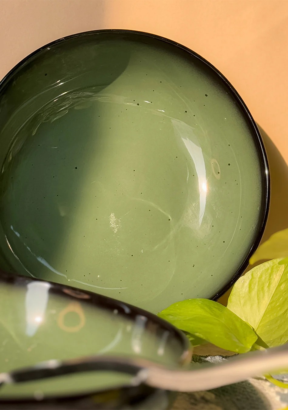 Green Oblong Serving Bowls - Image 6