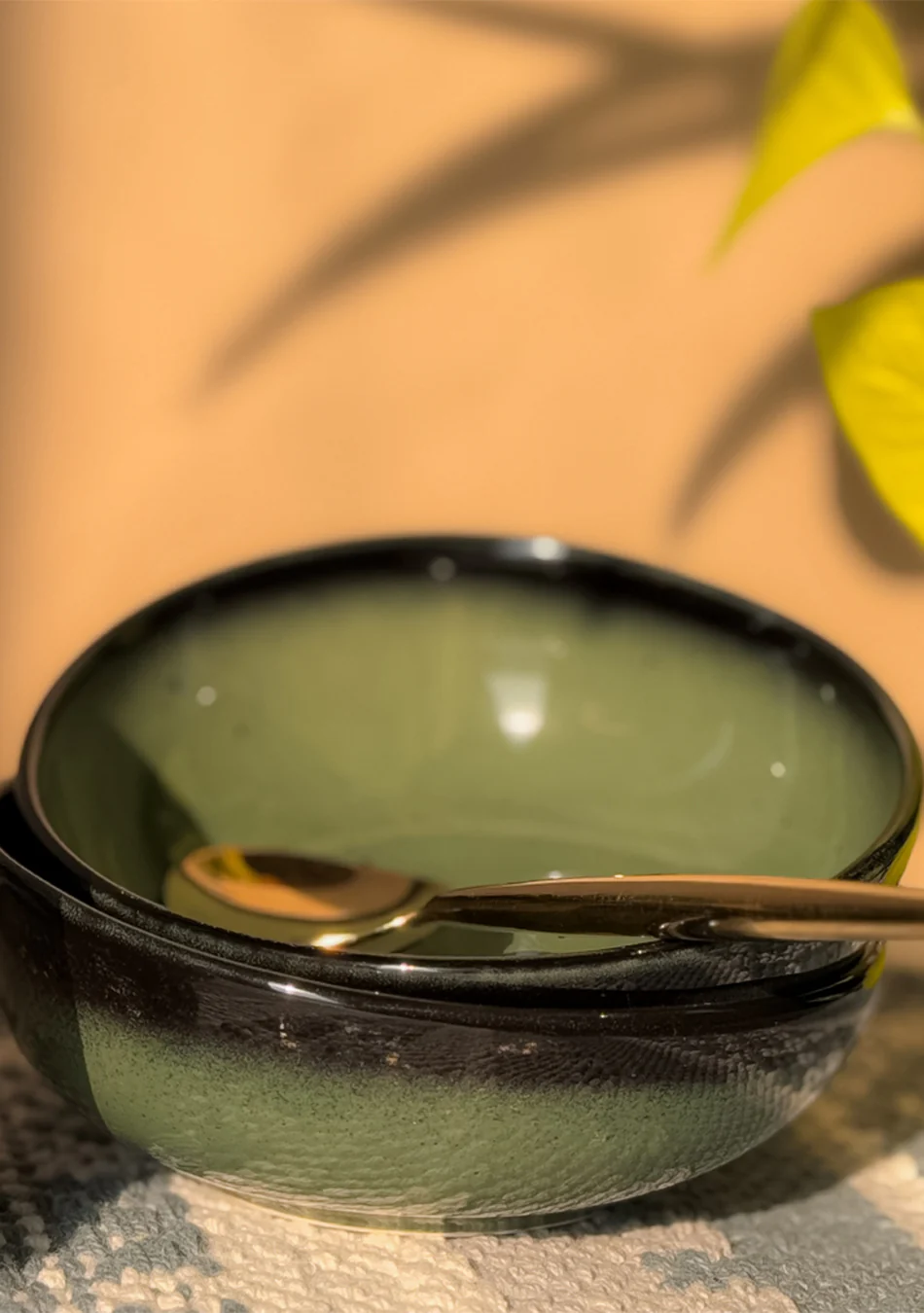 Green Oblong Soup Bowls - Image 4