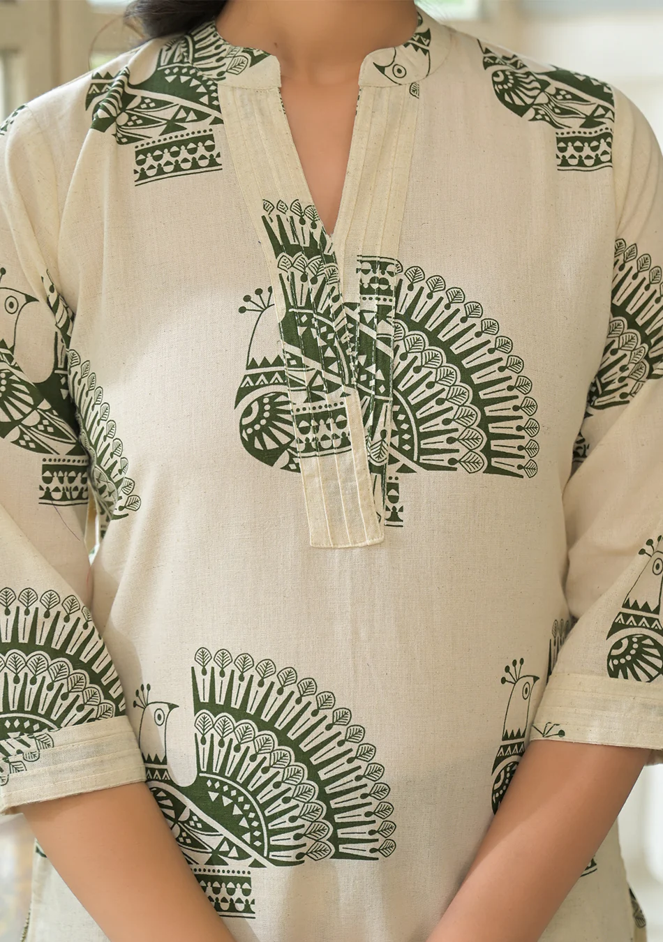 Green Peacock Co-ord Set - Image 7