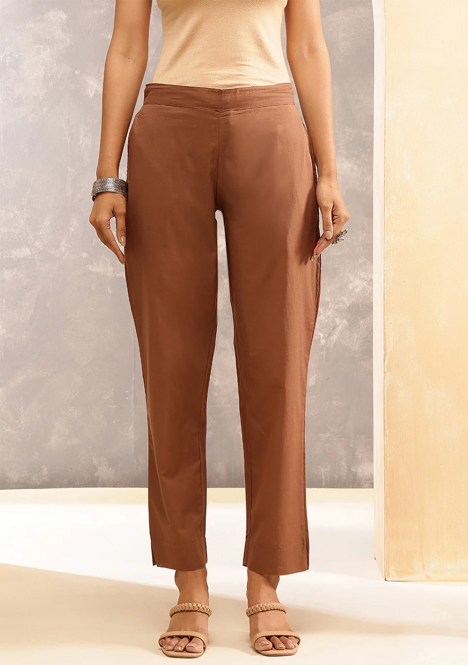 Aravalii Cocoa Mehraz Suit Set - Image 8