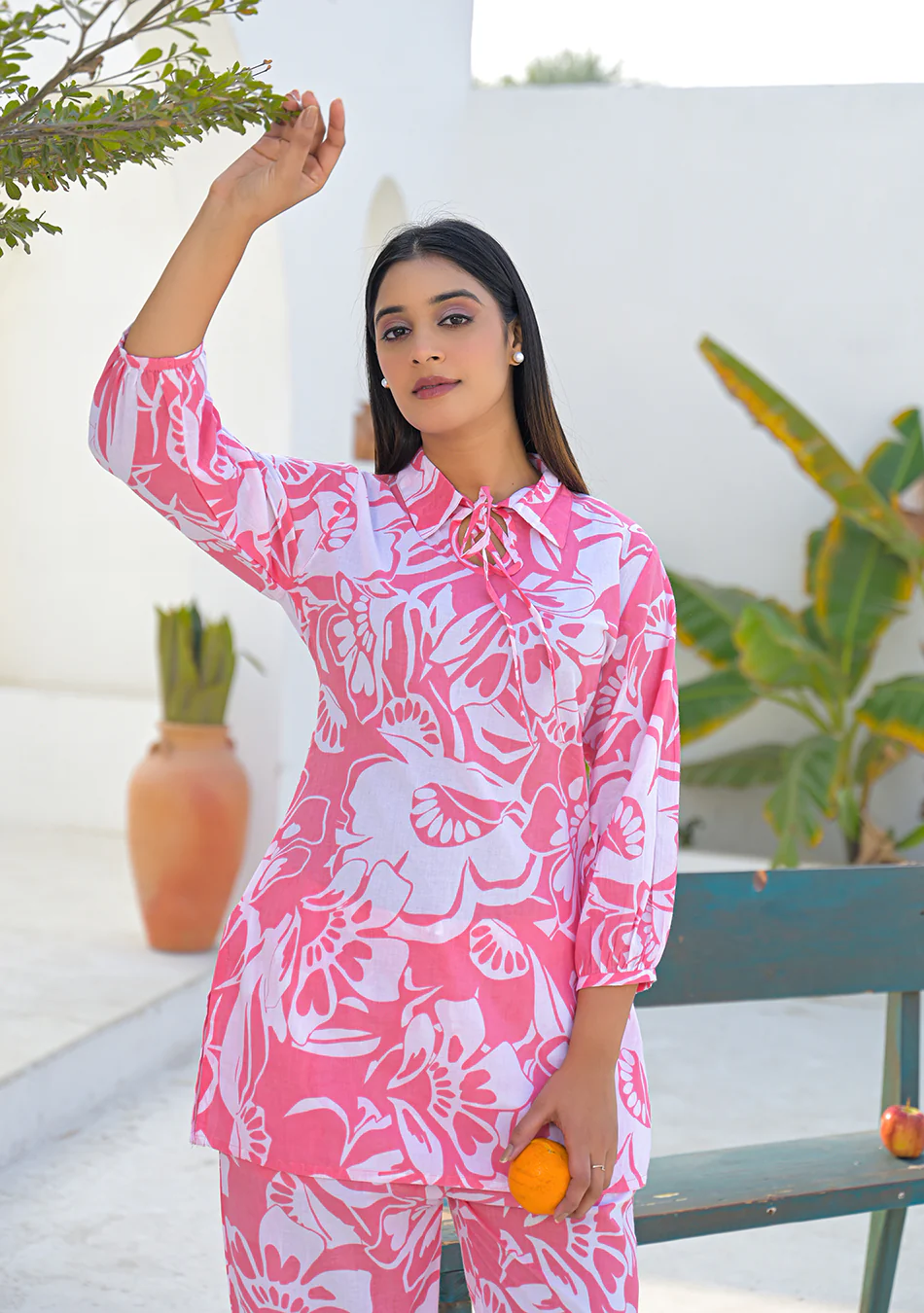 Hibiscus Bloom Co-ord Set - Image 4