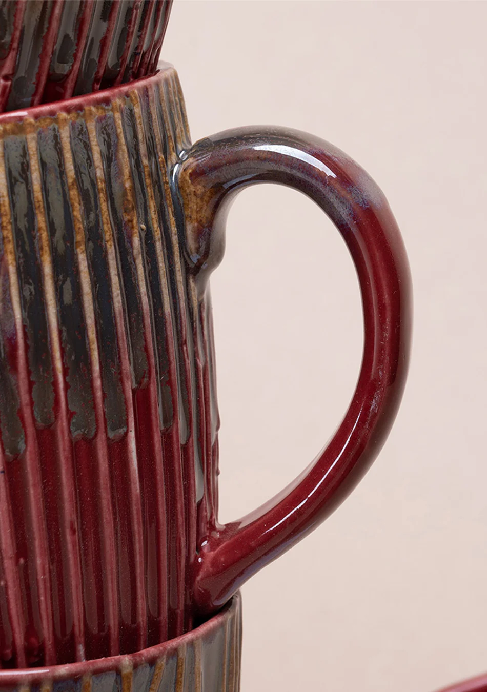 House Finch Ceramic Mugs Set - Handcrafted - Image 9