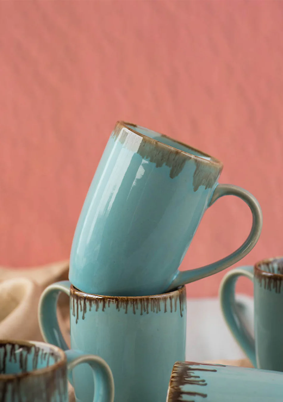 Indian Roller Mugs - Handcrafted - Image 3
