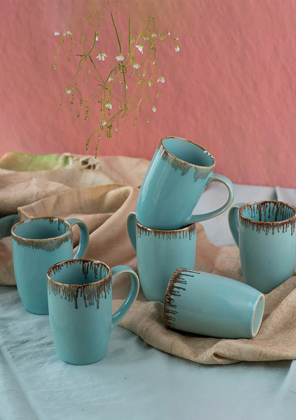 Indian Roller Mugs - Handcrafted - Image 8