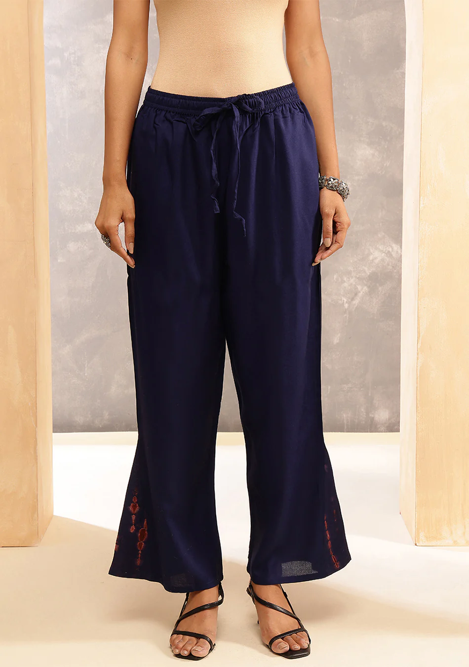 Aravalii Indigo Shibori Co-ord Set - Image 13