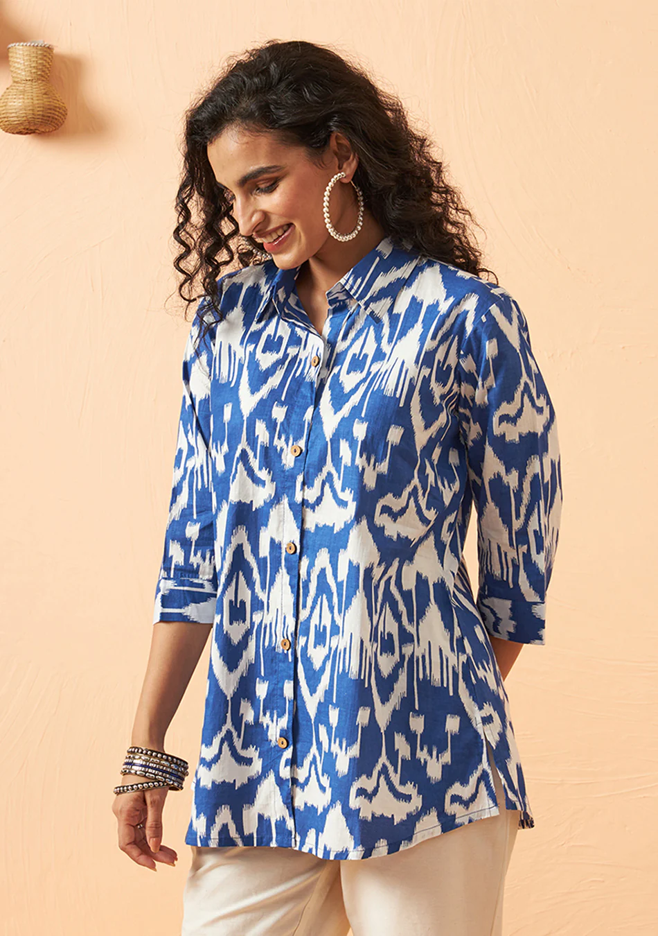 Indigo wave top - Image 4