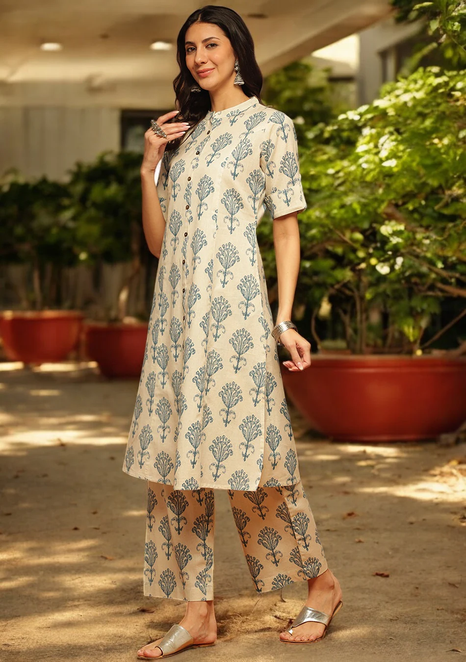 Ivory Bloom Co-ord Set - Image 3