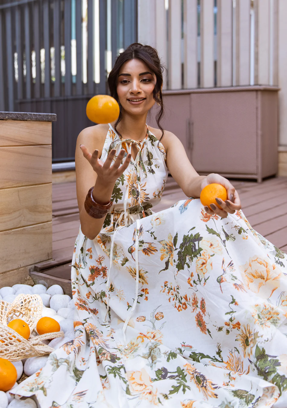 Aravalii Élan Botanica Halter Dress - Image 13