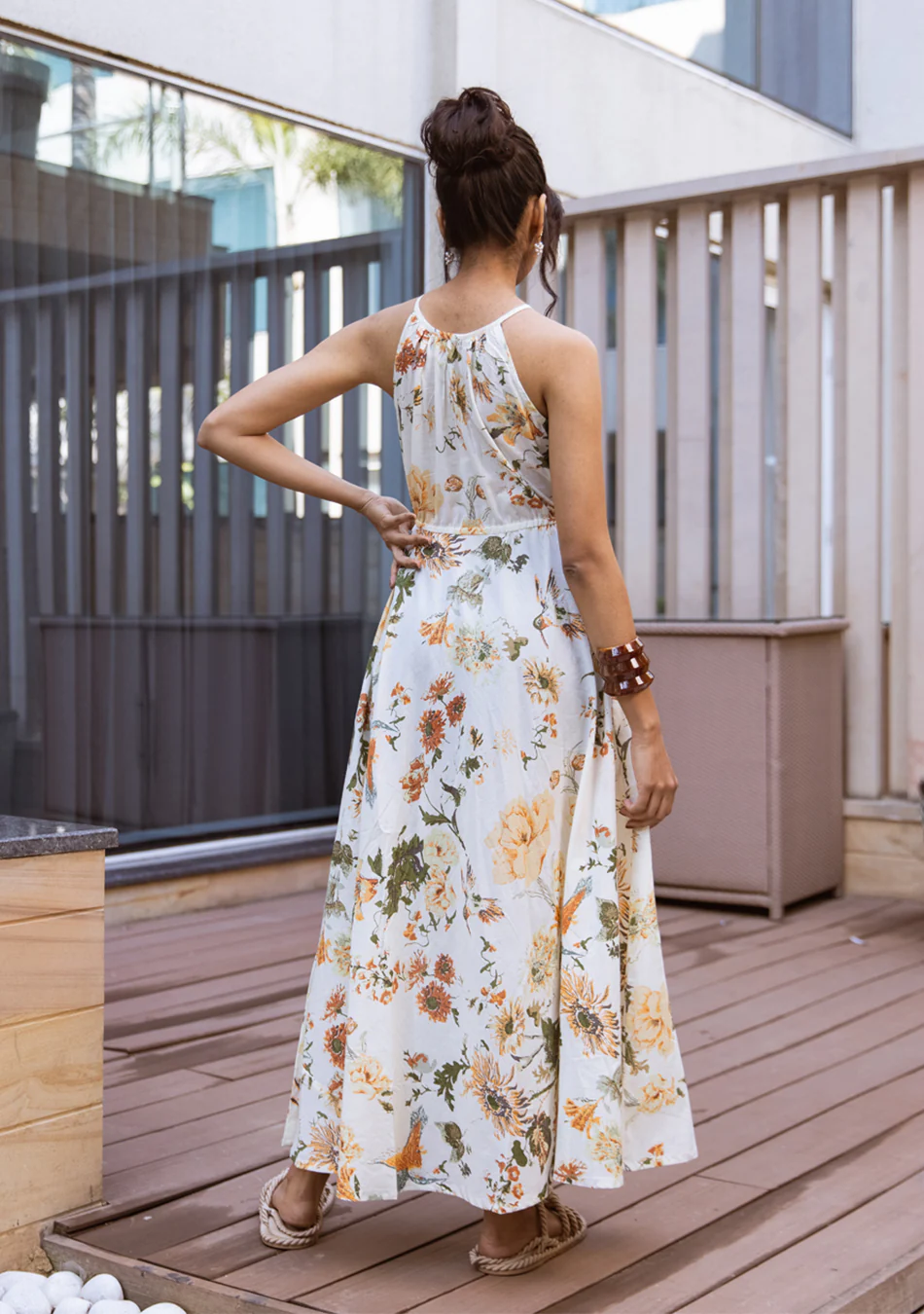 Aravalii Élan Botanica Halter Dress - Image 6