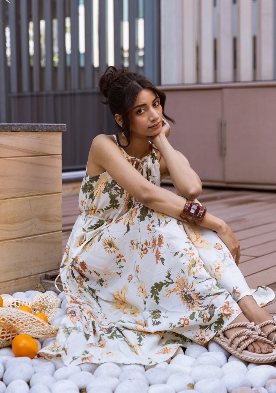 Aravalii Élan Botanica Halter Dress - Image 9
