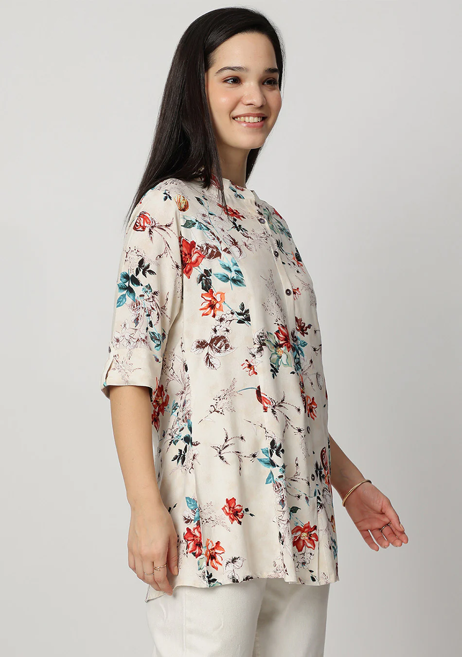 Ivory Garden Bloom Top - Image 11