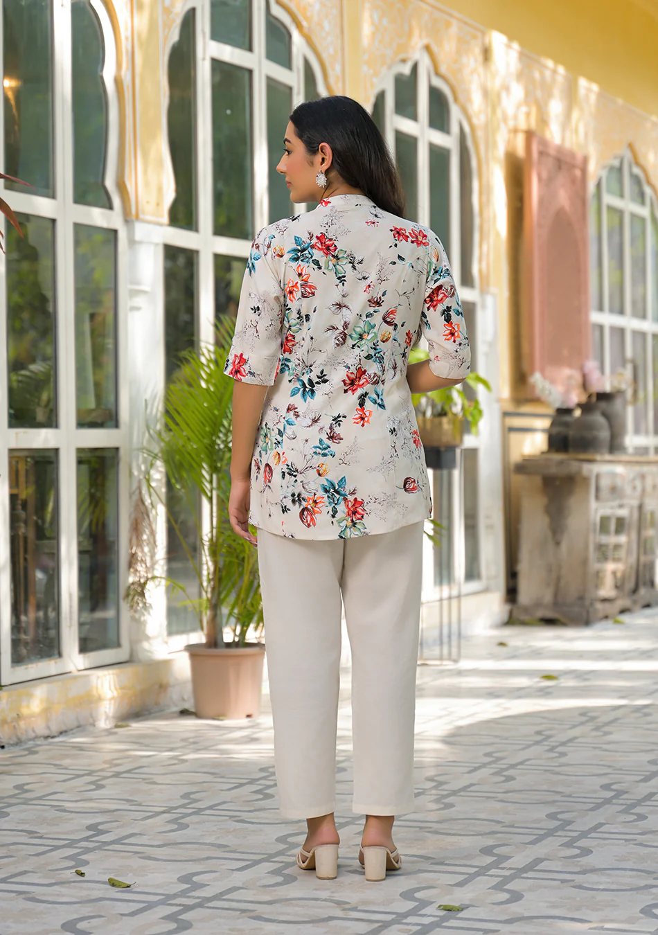 Ivory Garden Bloom Top - Image 2