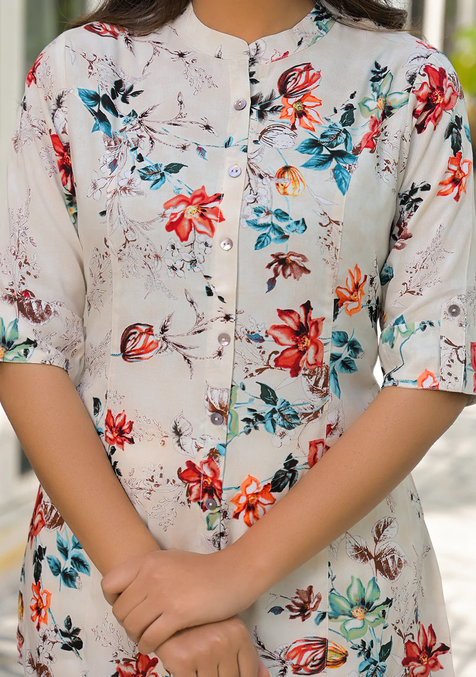 Ivory Garden Bloom Top - Image 8