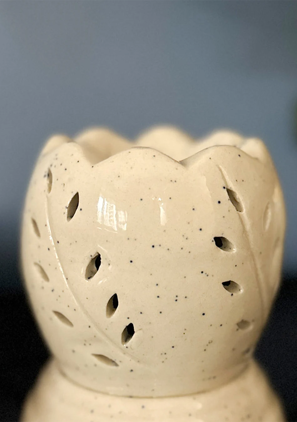 Ivory Leaf Ceramic Diffuser - Image 11