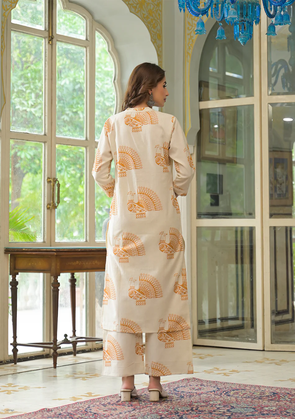 Ivory Mustard co-ord Set - Image 4