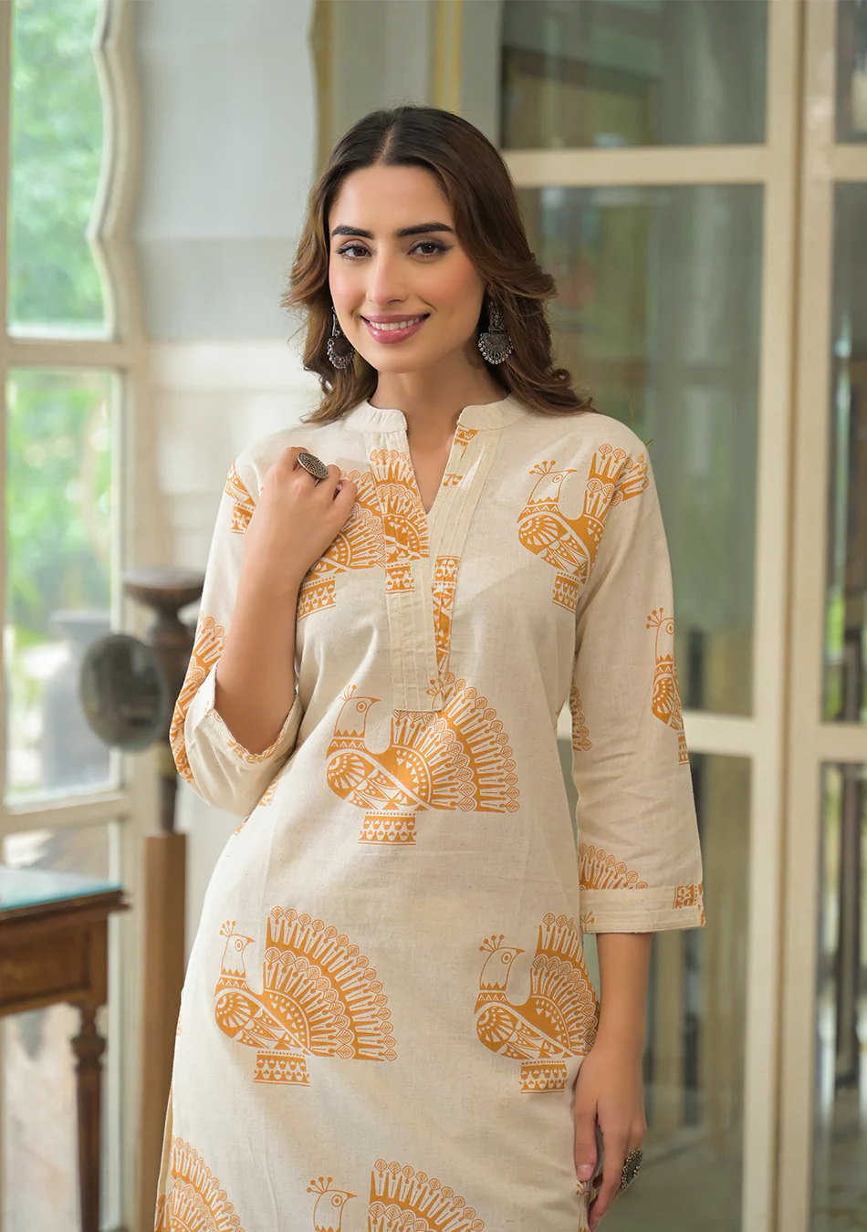 Ivory Mustard co-ord Set - Image 6