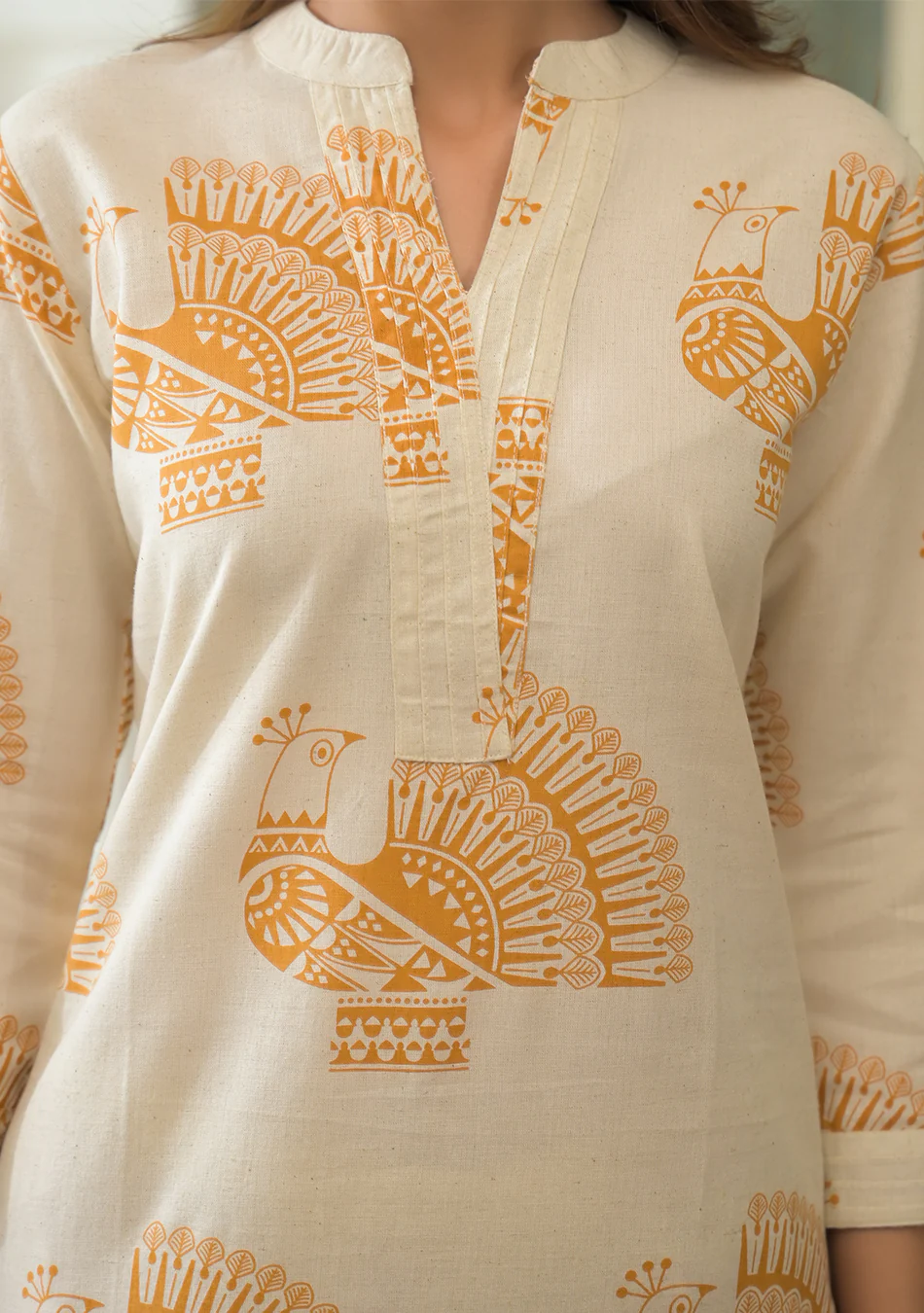 Ivory Mustard co-ord Set - Image 7