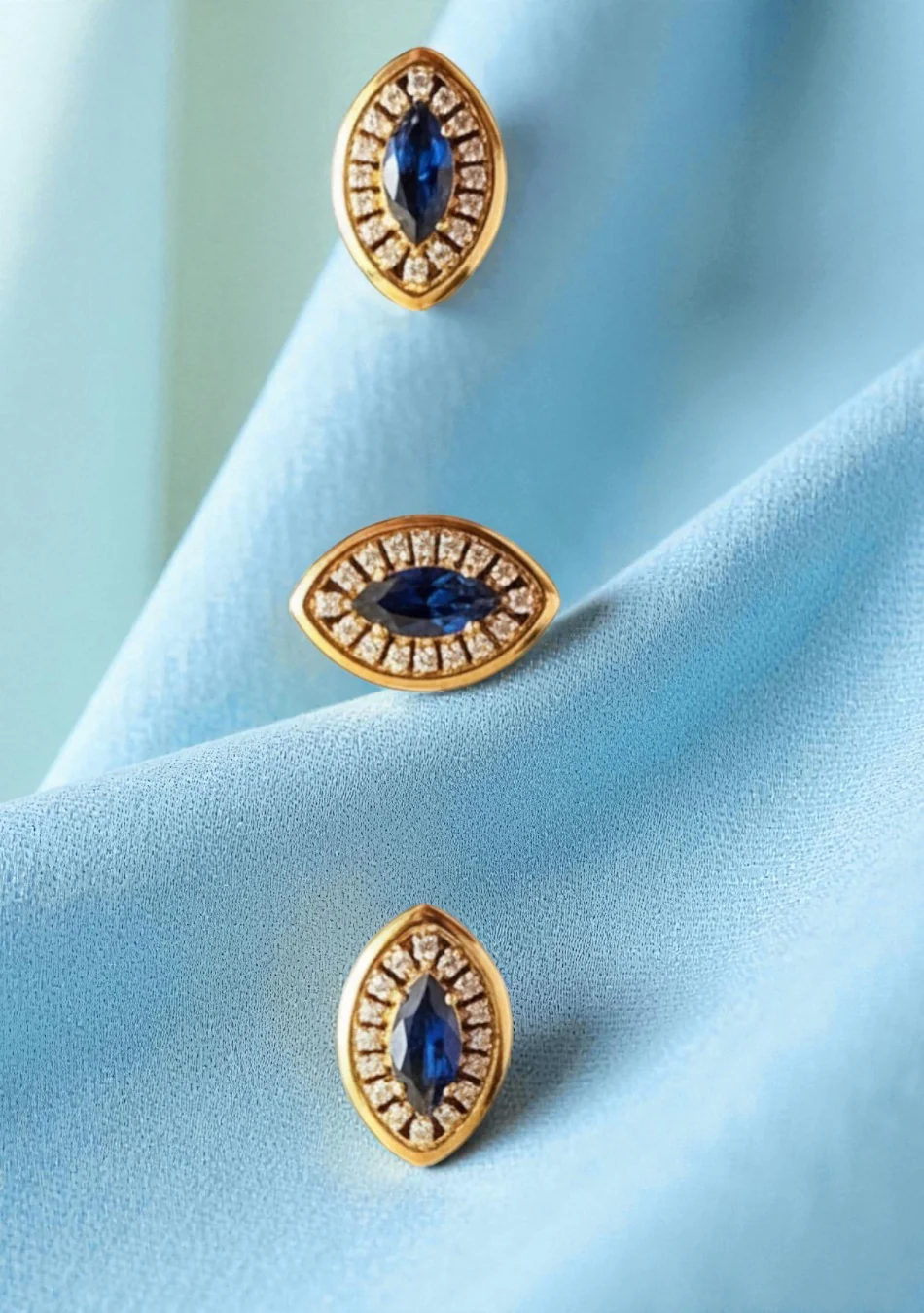 Imperial Blue Marquise Set - Image 6