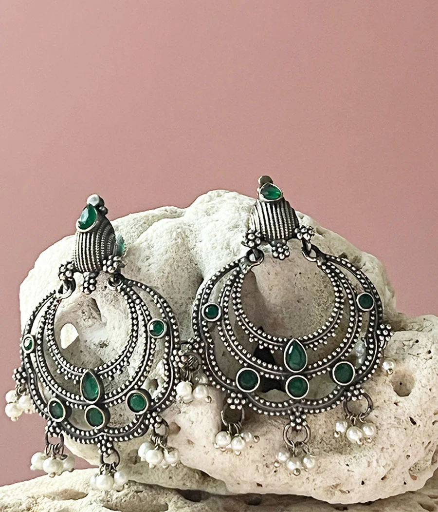 JADE PEARL ELEGANCE DANGLER - Image 4