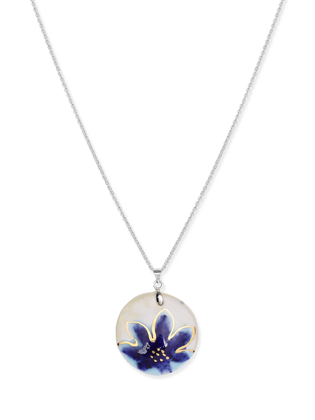 Swiss Cheese Leaf Earrings & Necklace Set - Image 6