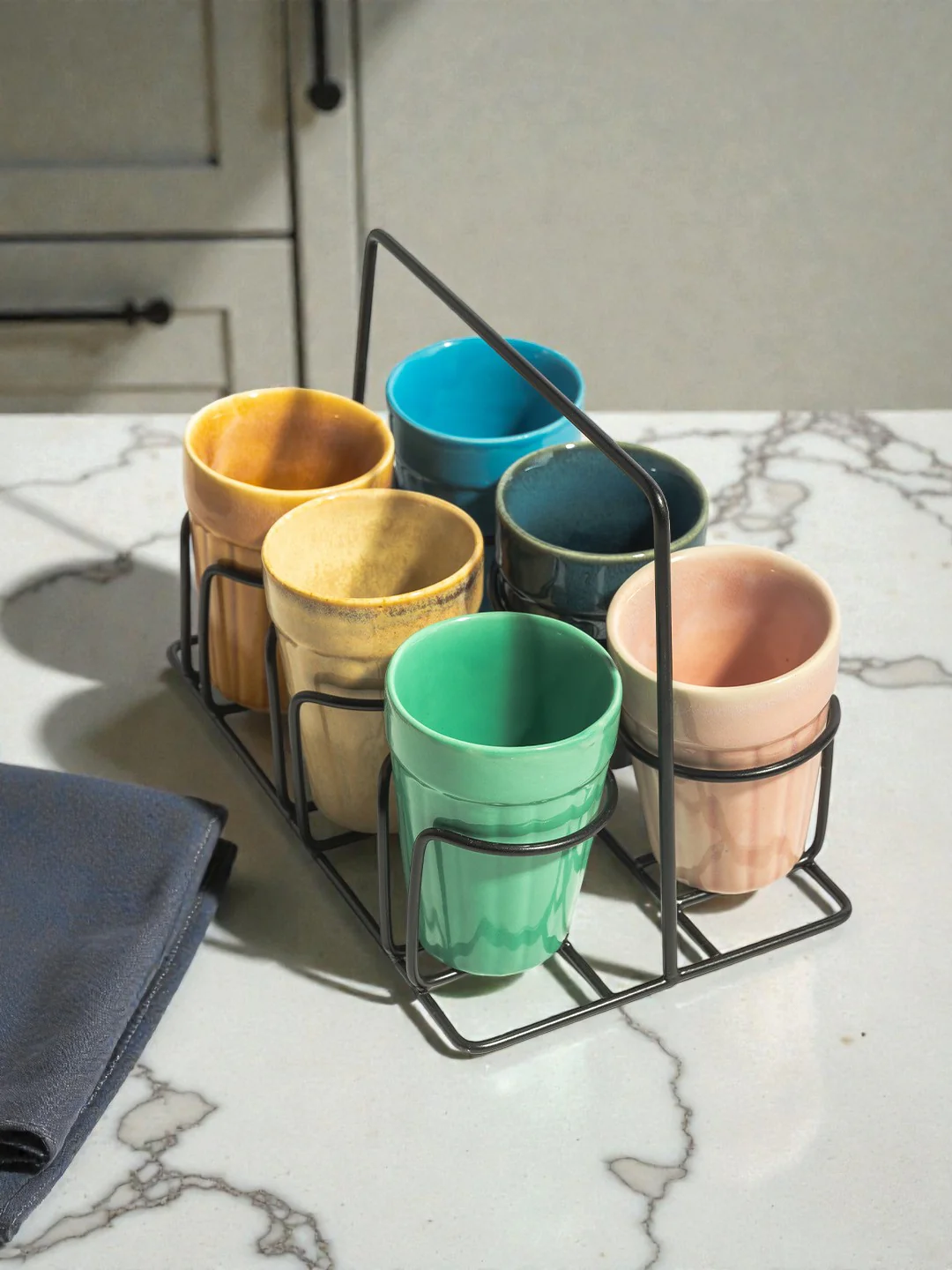Tapri Chai Kulhar - Set of 6 - Handcrafted - Image 10