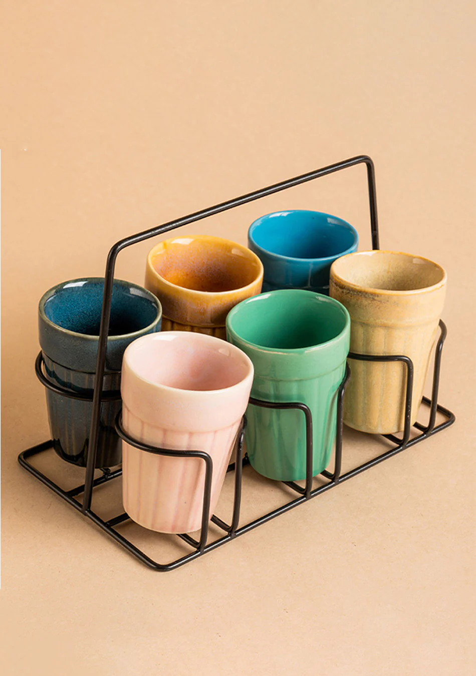Tapri Chai Kulhar - Set of 6 - Handcrafted - Image 8