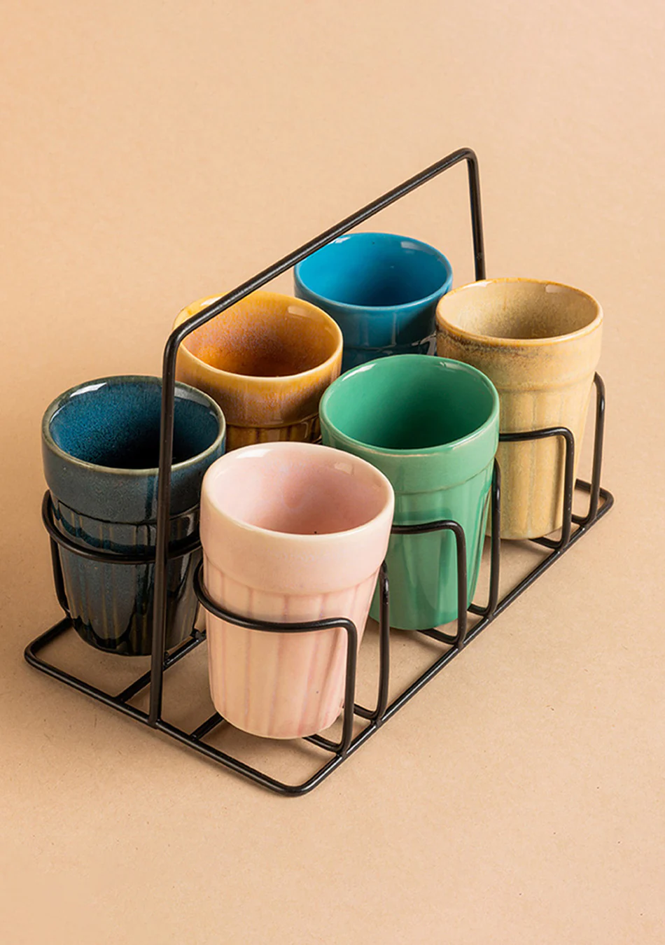 Tapri Chai Kulhar - Set of 6 - Handcrafted - Image 9