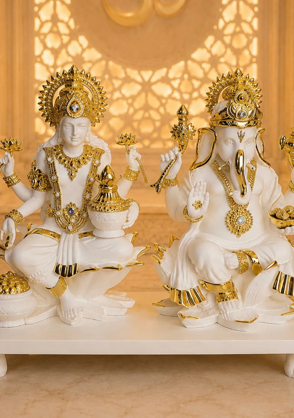Aravalii Lakshmi Ganesha Figurine - Image 3