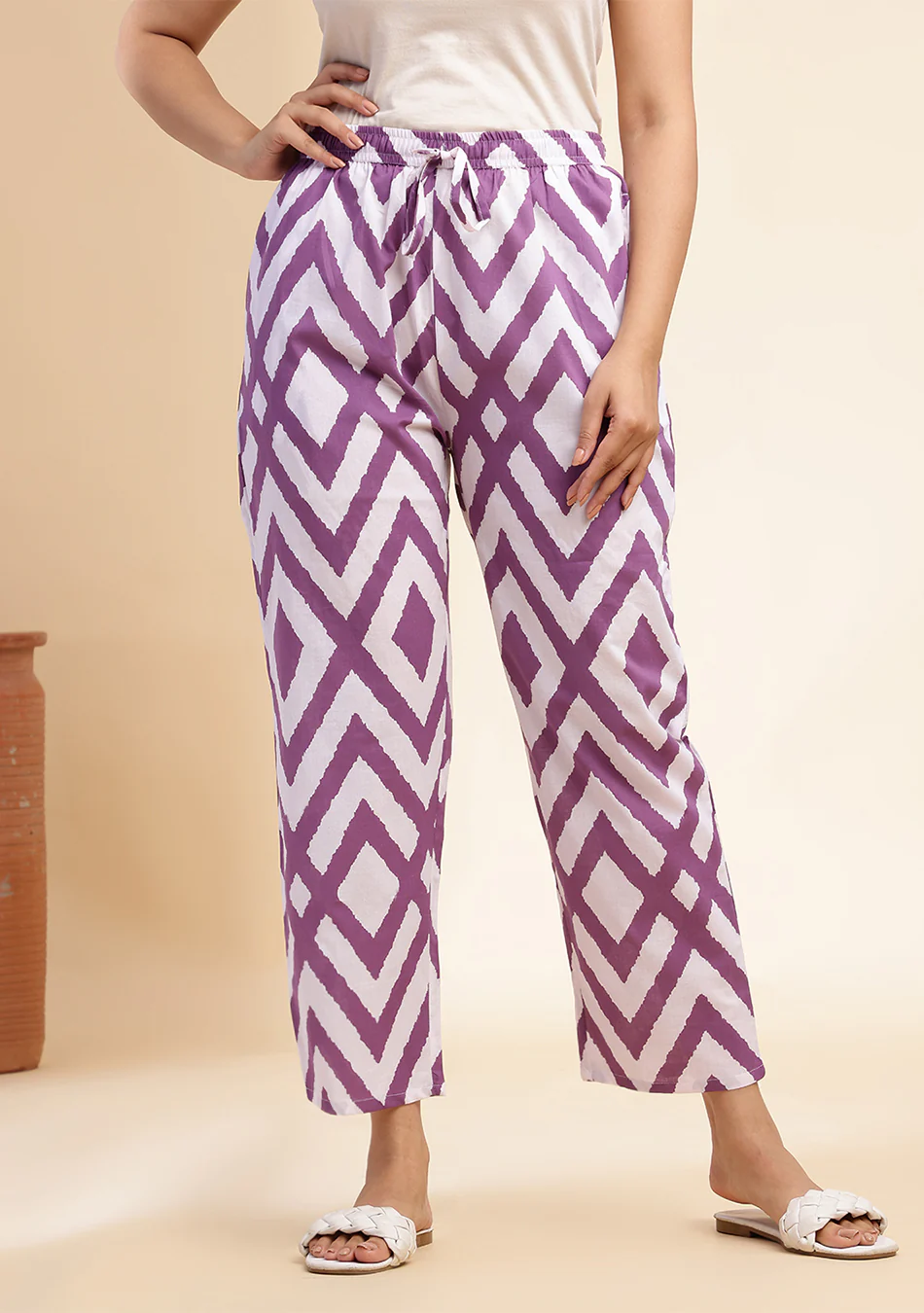 Aravalii Lavender Ikat Muse Co-Ord Set - Image 12