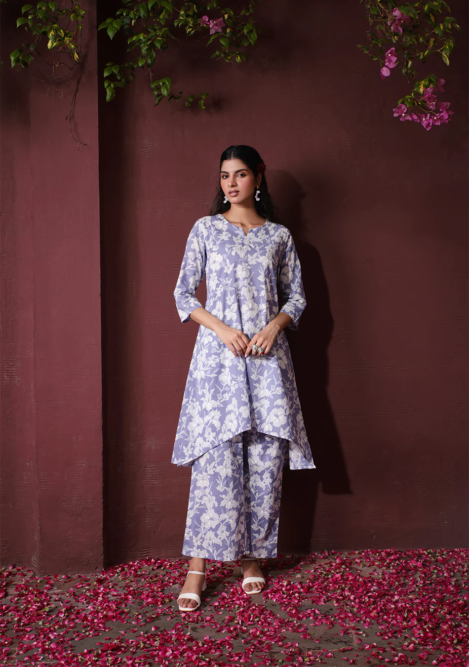 Aravalii Lavender Mist Co-ord Set - Image 3