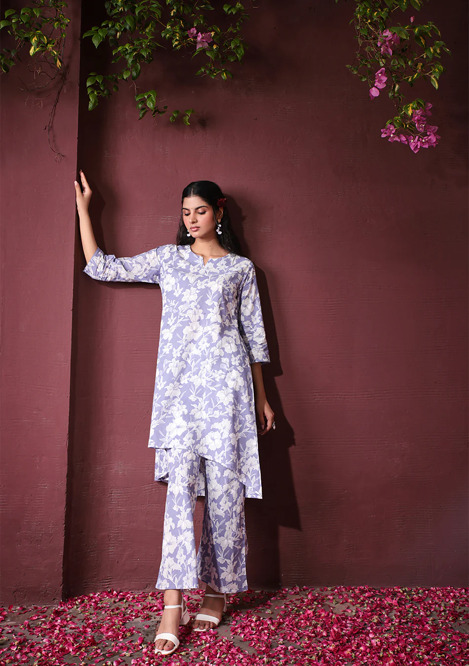 Aravalii Lavender Mist Co-ord Set - Image 4