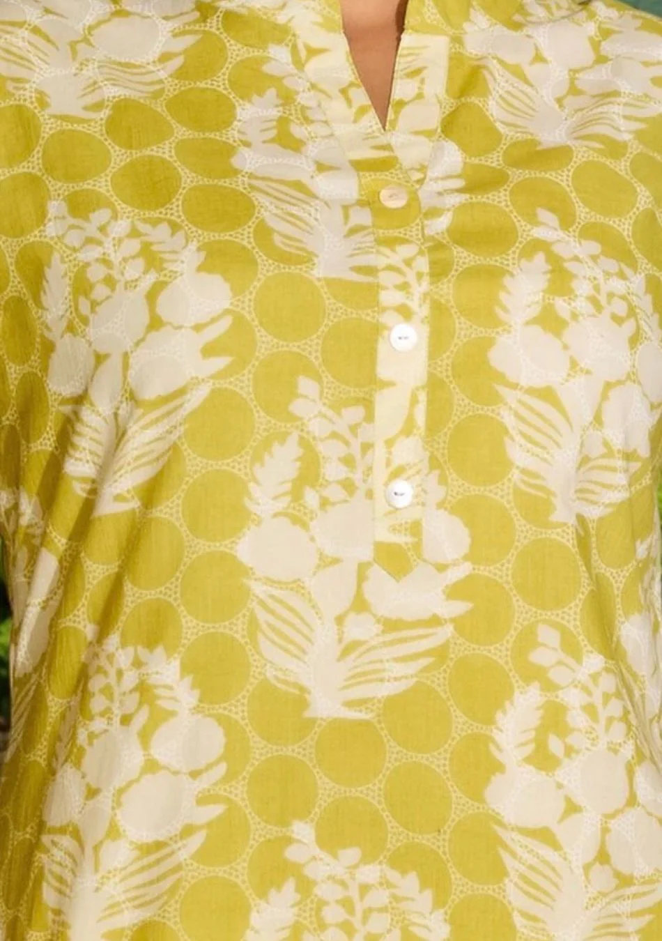 Aravalii Lemon Bloom Artisan Co-ord Set - Image 6
