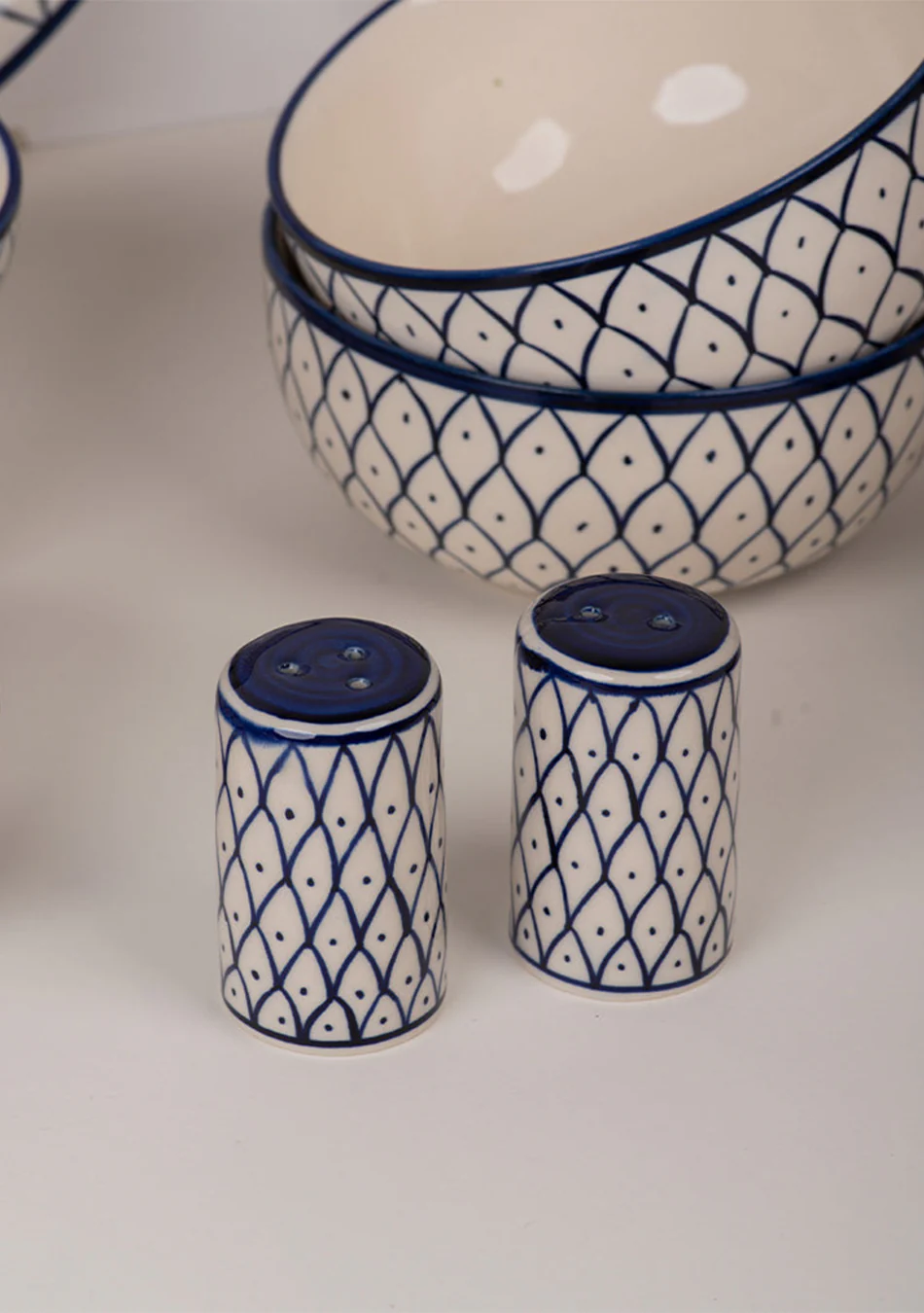 Lily of The Nile Ceramic Dinnerset - Set of 37 - Image 7
