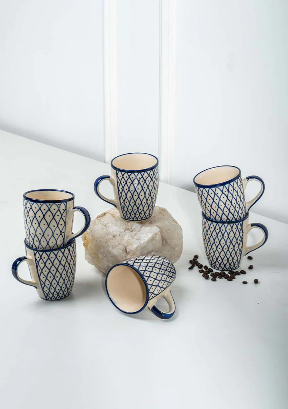 Lily of the Nile Mugs - Handcrafted - Image 11