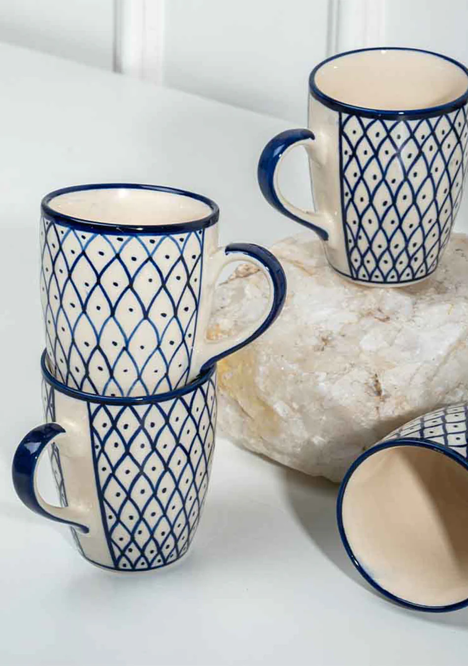 Lily of the Nile Mugs - Handcrafted - Image 7