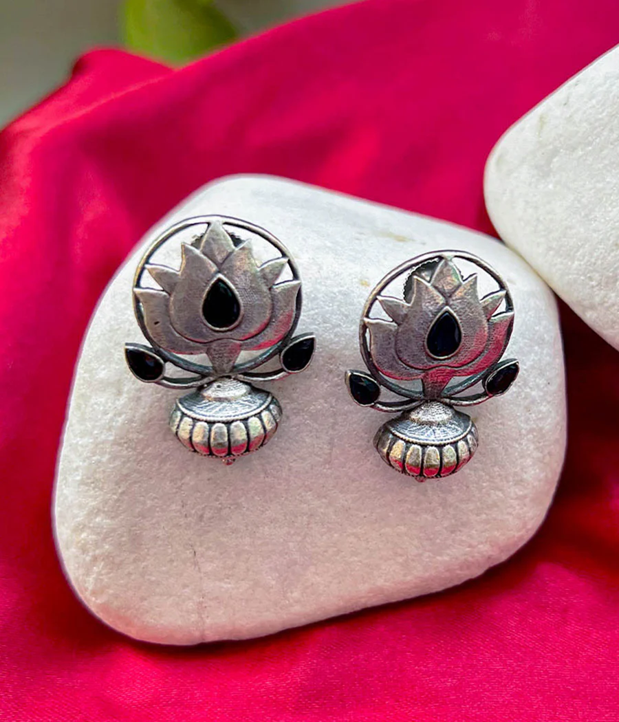 Lotus Bloom Studs - Image 4
