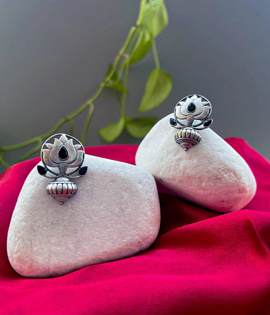 Lotus Bloom Studs - Image 5
