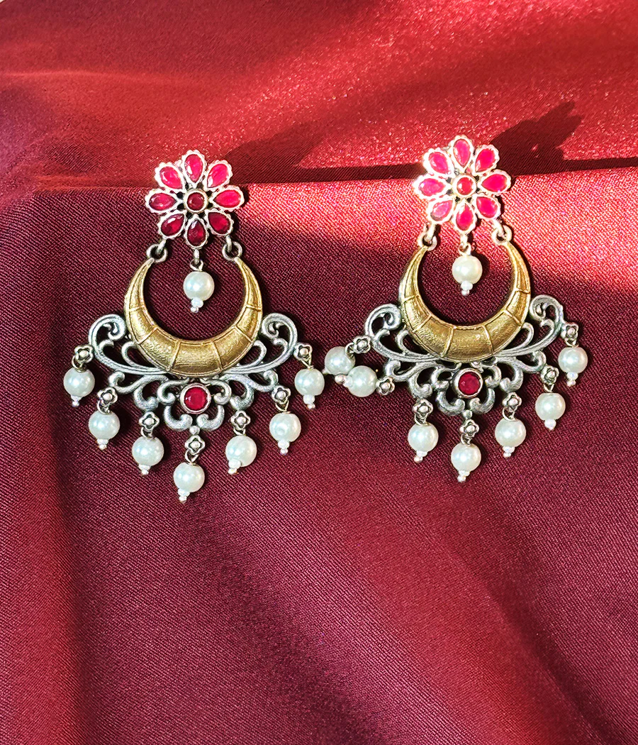 Lunar Red Bloom Dangler - Image 3
