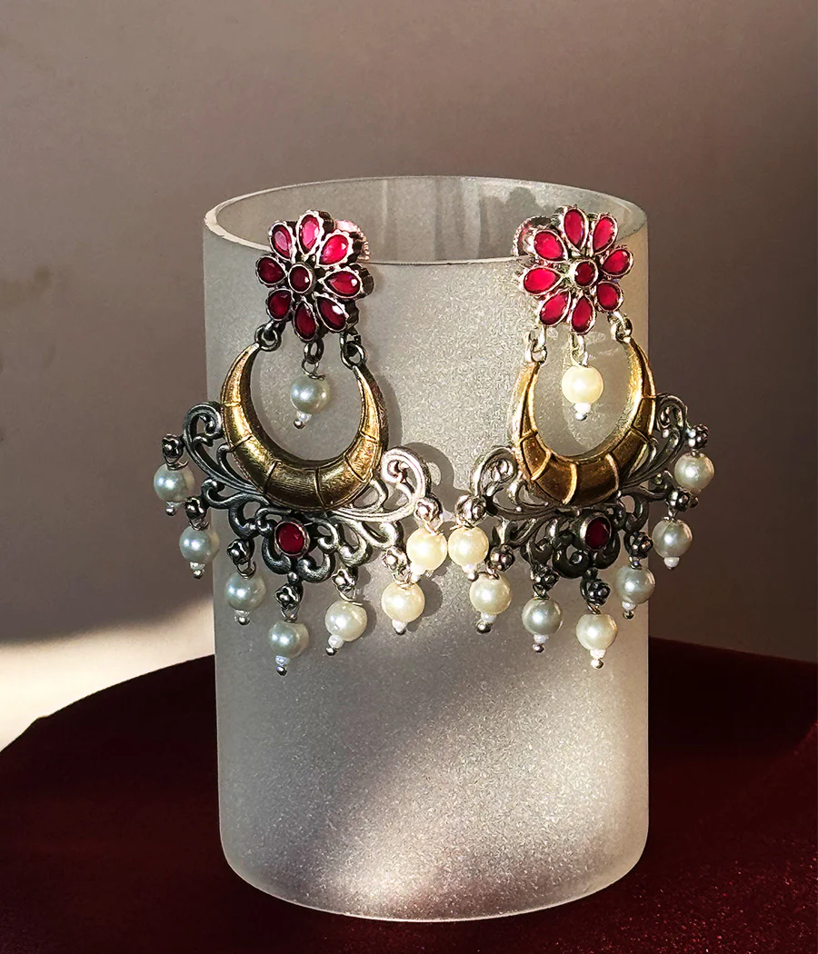 Lunar Red Bloom Dangler - Image 7