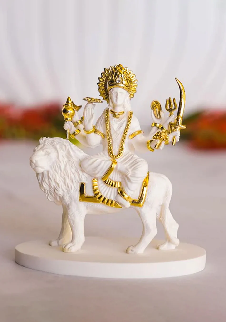 Aravalii Mahashakti Sherawali Figurine - Image 4