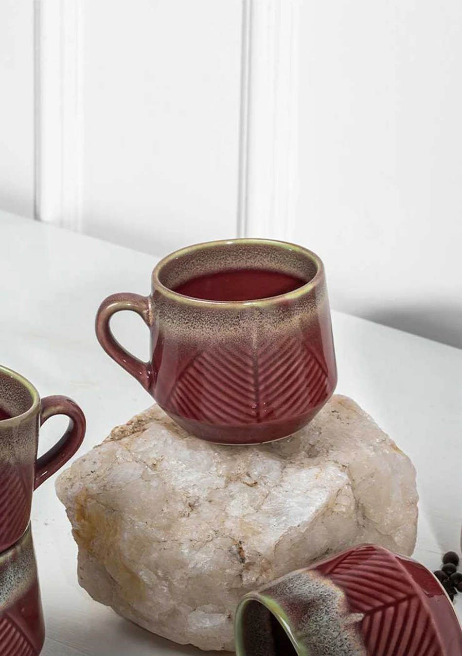 Maroon Oriole Mugs - Handcrafted - Image 4