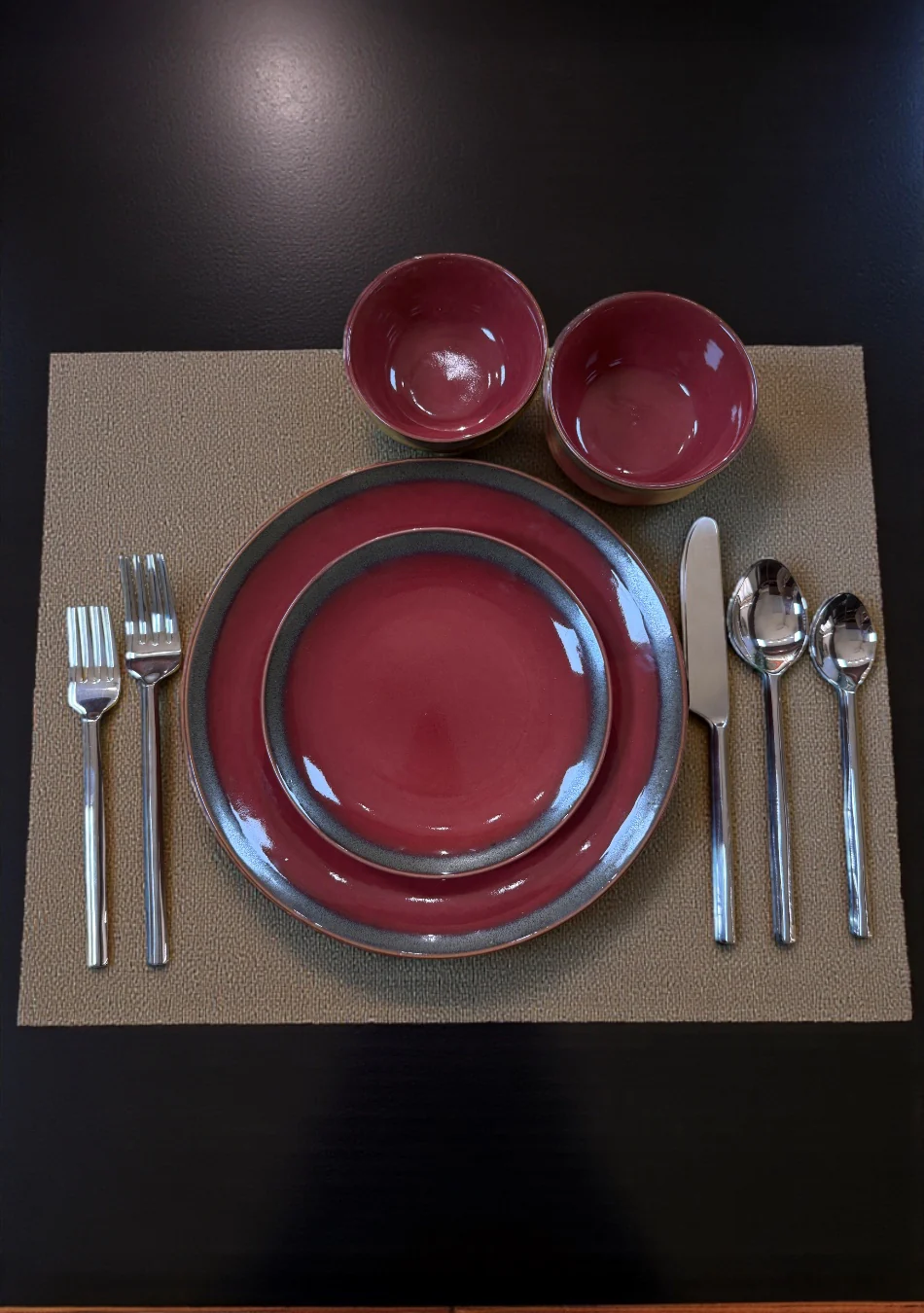 Metal Silver Shiny Stainless Steel Cutlery | Set of 5 - Image 3