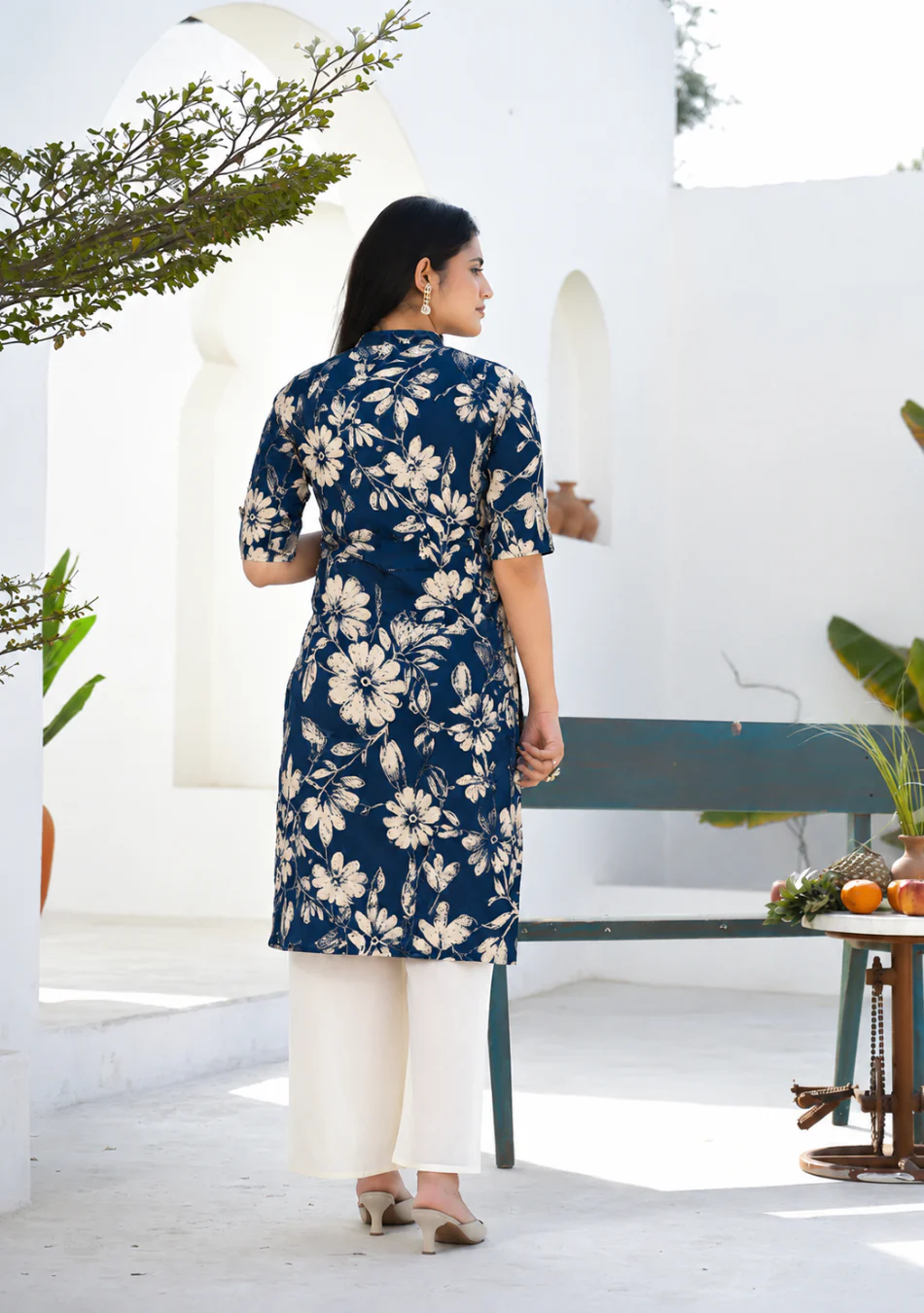 Midnight Bloom Kurta - Image 5