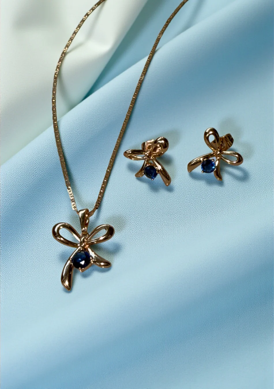 Midnight Bow Sapphire Set - Image 5