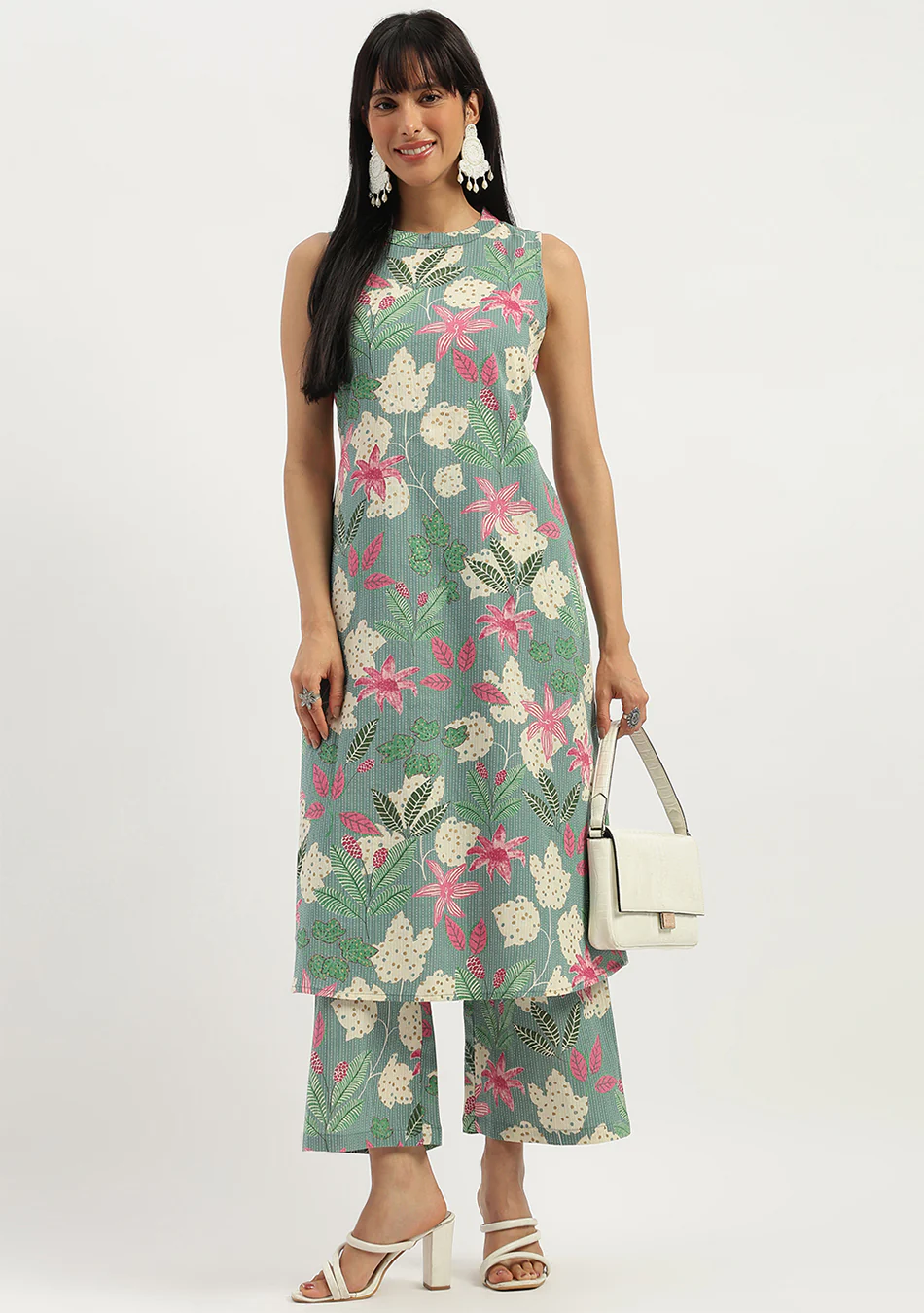 Aravalii Mint Jardin Co-ord Set - Image 3