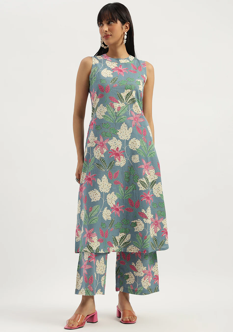 Blue Bloom Co-ord Set - Image 3