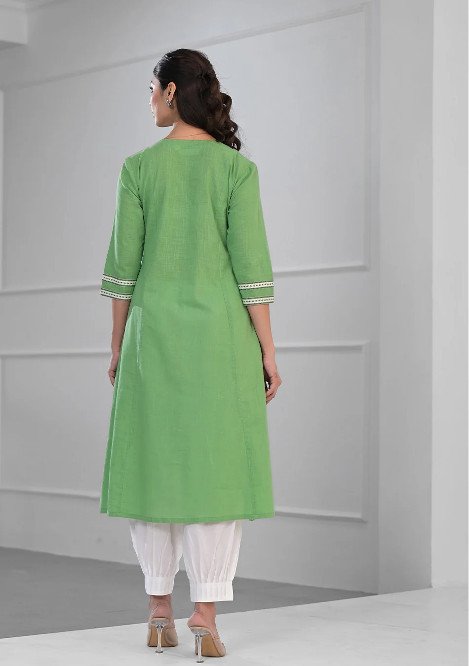 Aafreen Mint Grace Kurta - Image 5