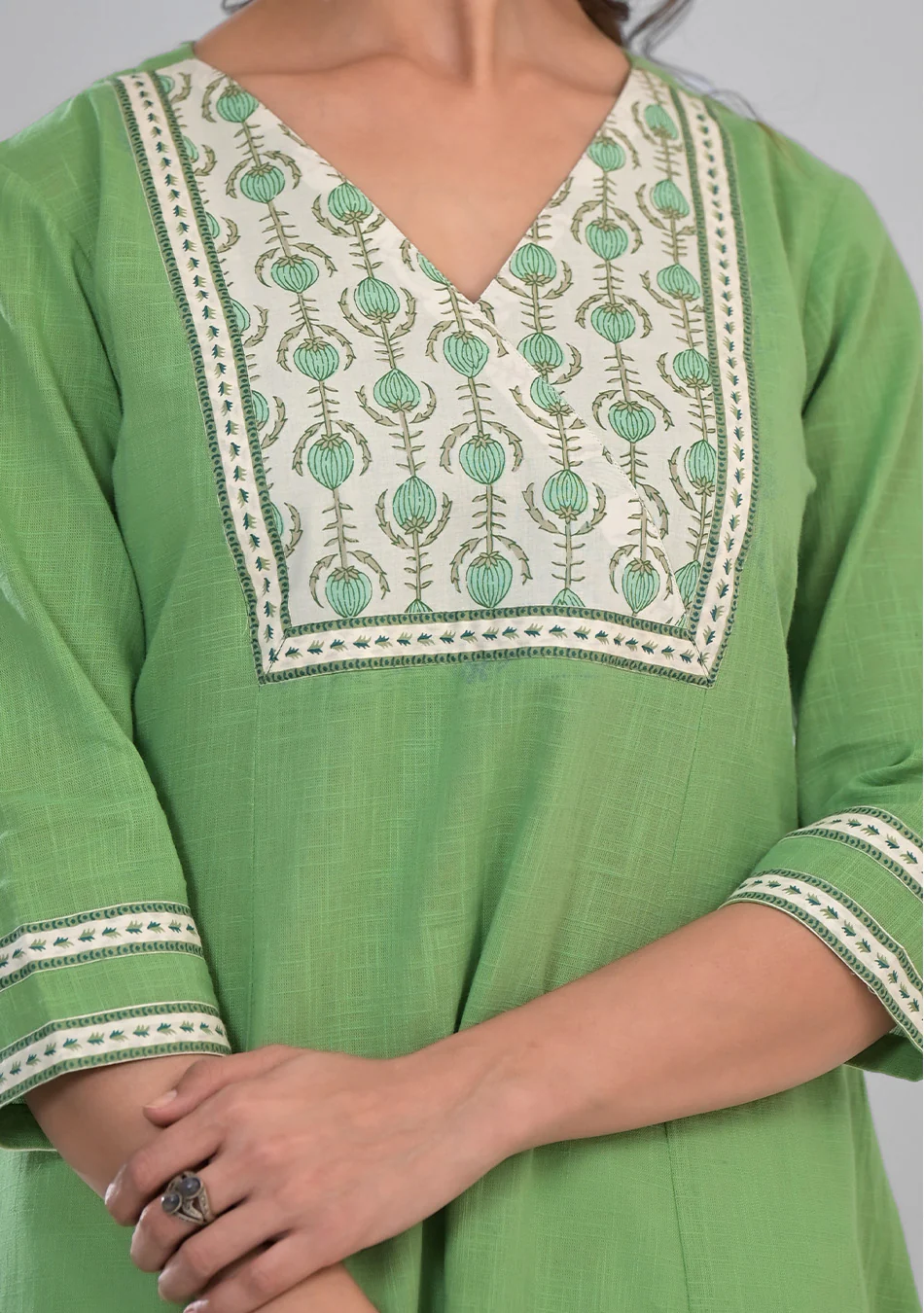 Aafreen Mint Grace Kurta - Image 6