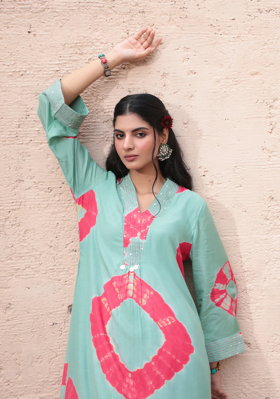 Aravalii Mint Gulnaar Modal Set - Image 4
