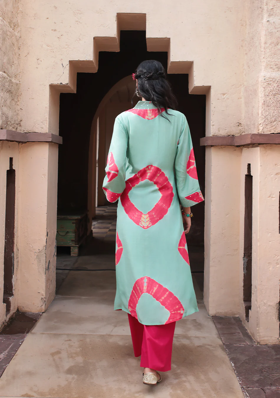 Aravalii Mint Gulnaar Modal Set - Image 6